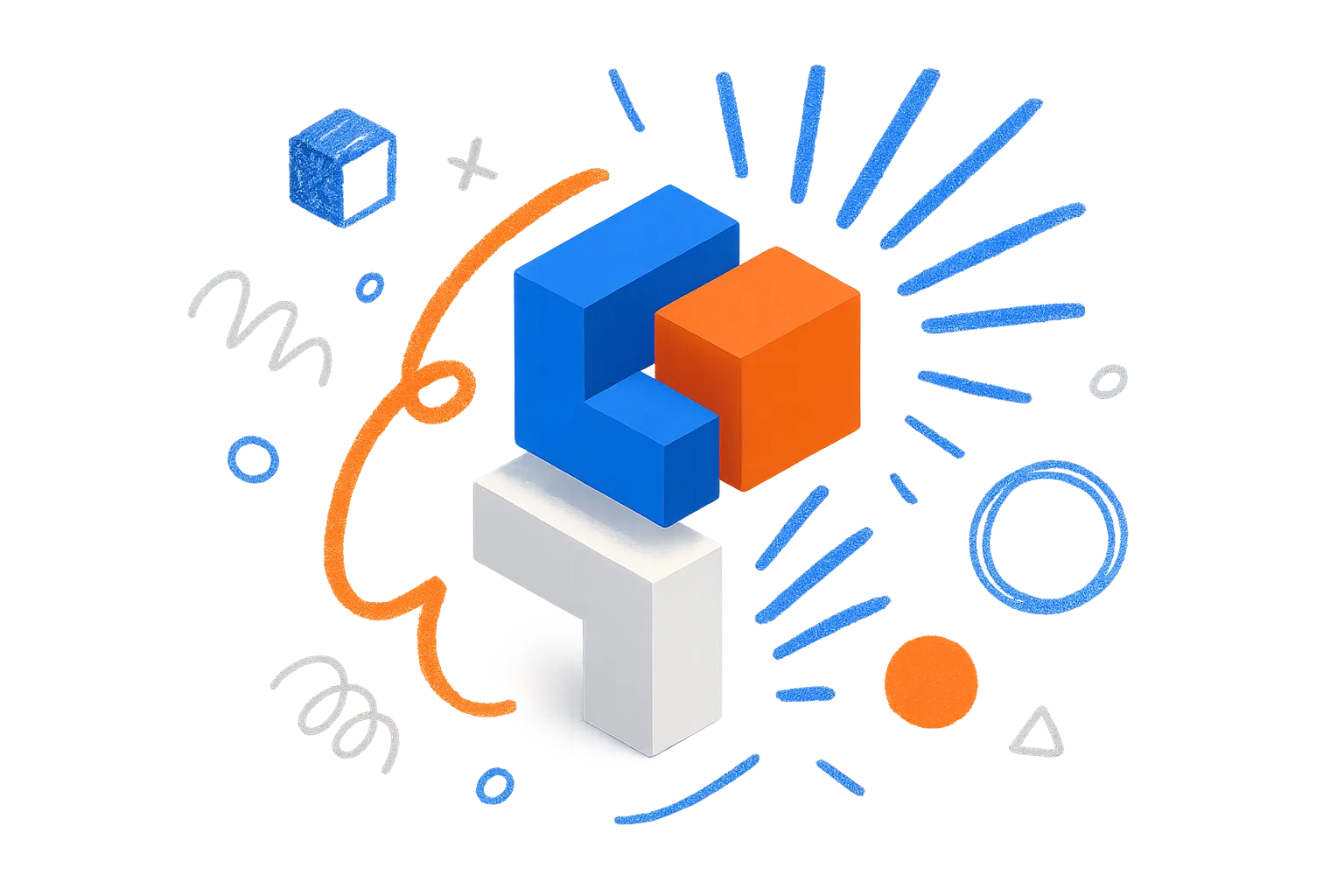 Creative abstract illustration