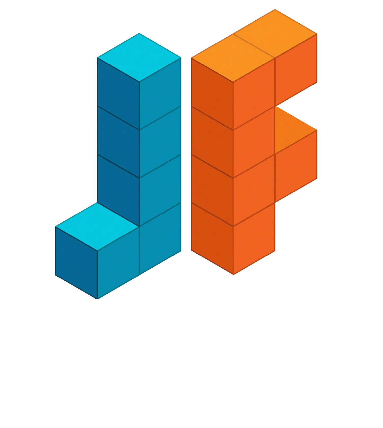 Logo JF Studio modular 3D